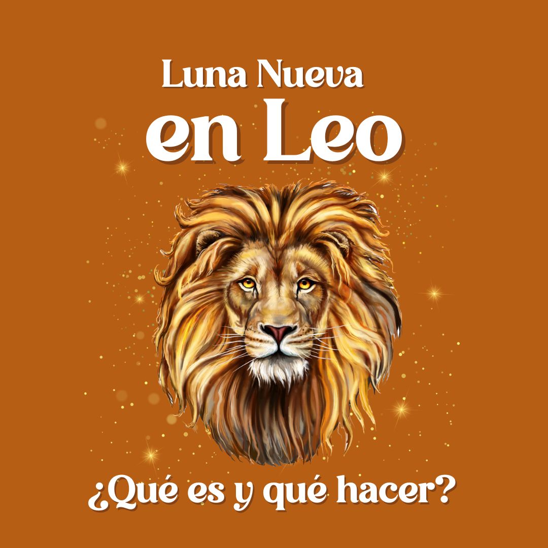 luna nueva en leo