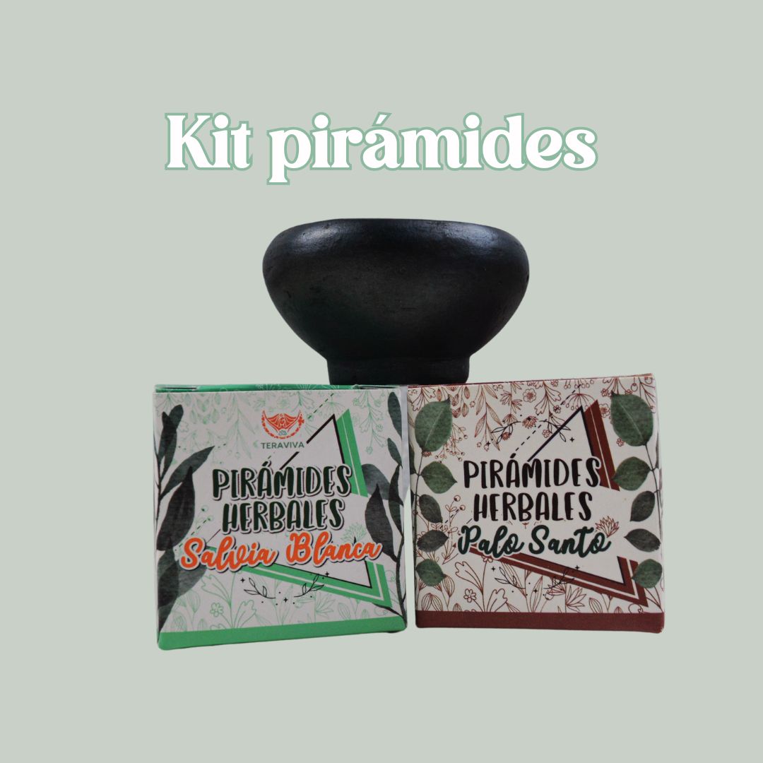 kit iramides palo santo y salvia blanca