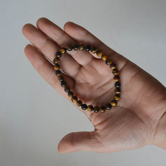 pulsera elastica ojo de tigre