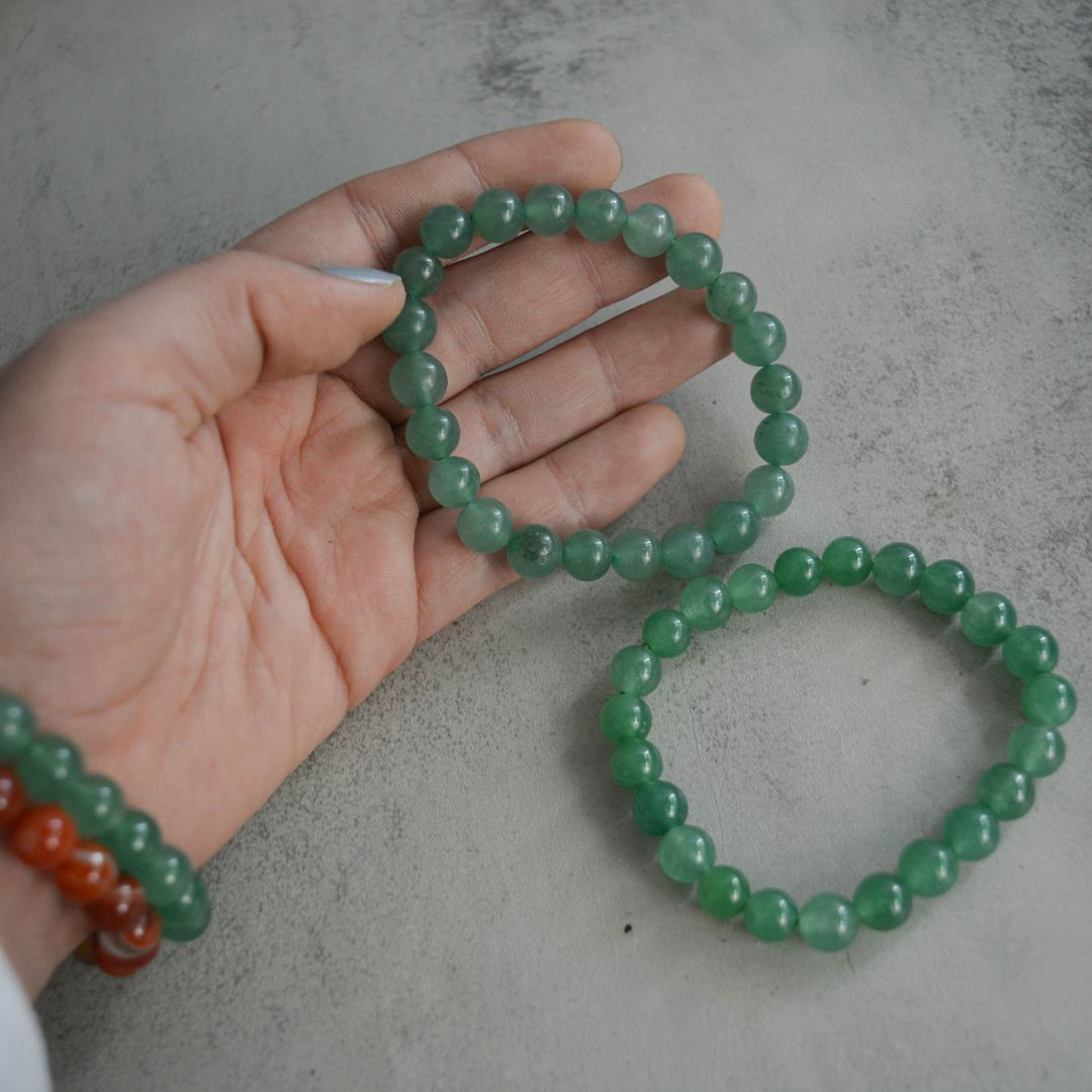 Pulsera de Aventurina verde