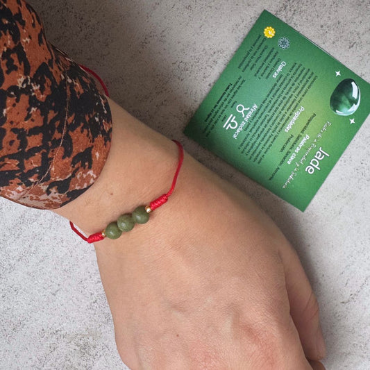 Pulsera de Jade Verde - Teraviva