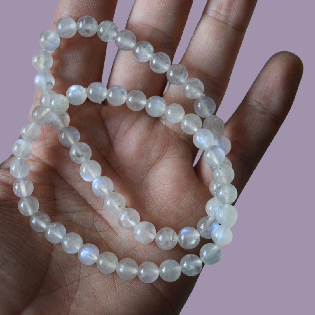 brazalete piedra luna