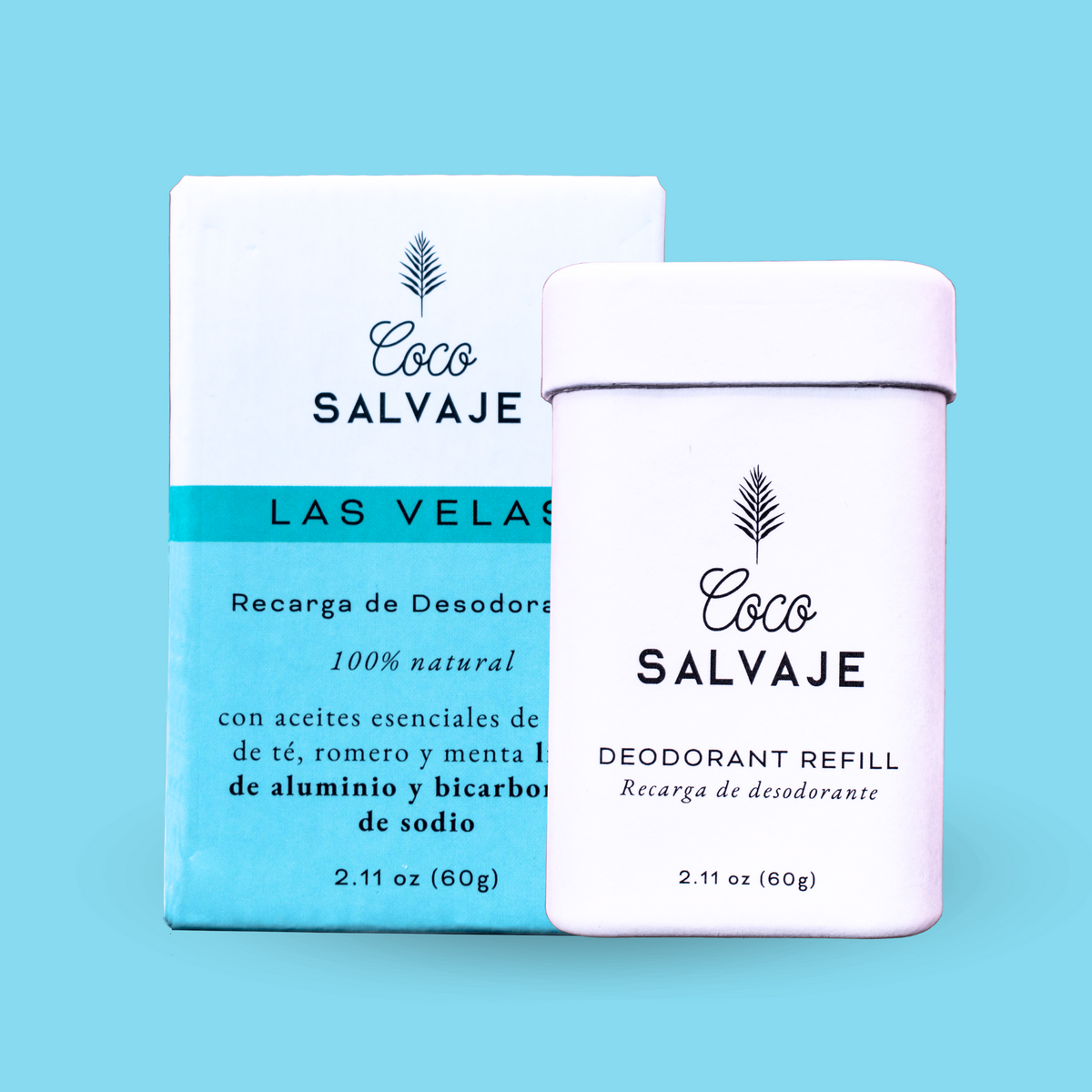 Desodorante sin aluminio Coco salvaje Las Velas