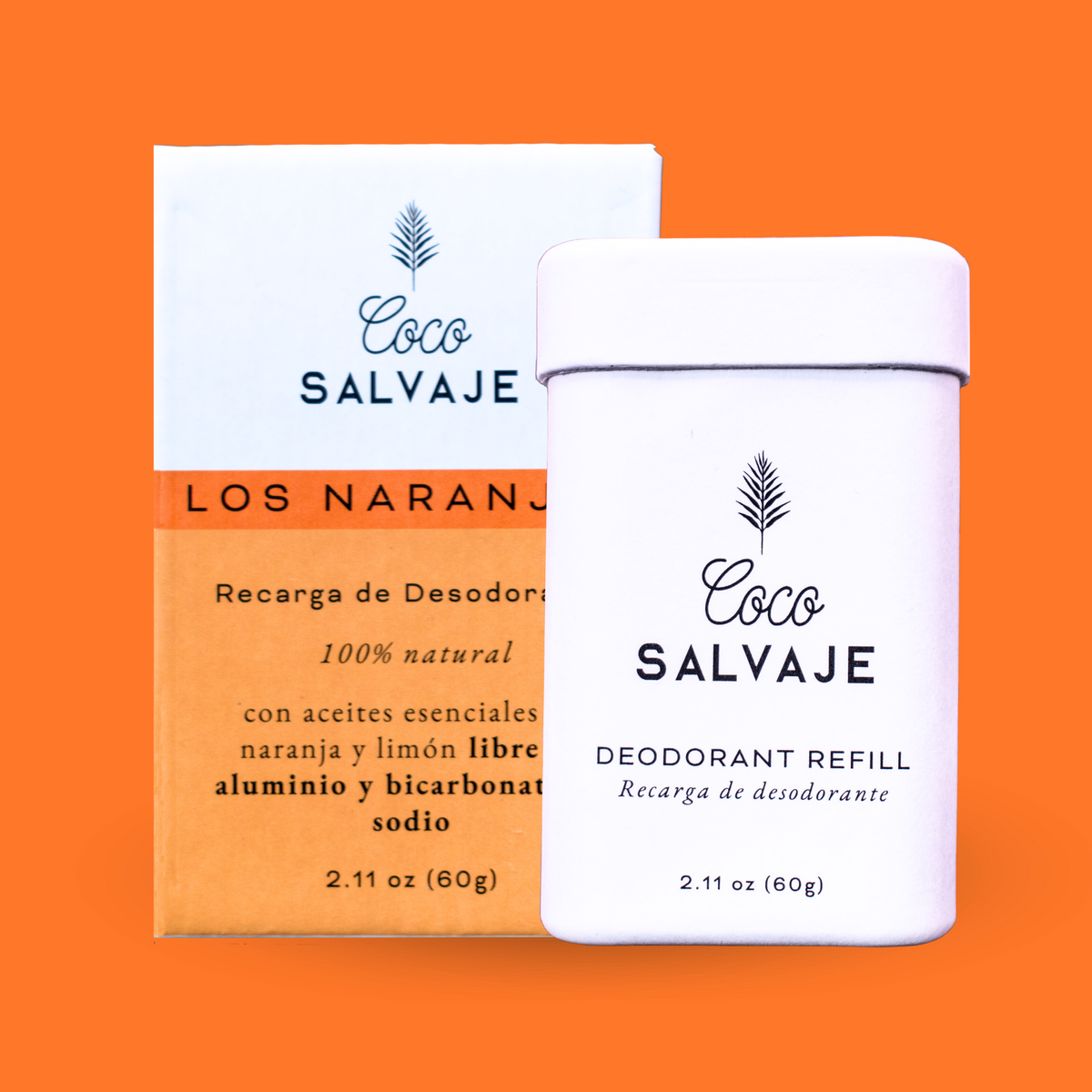 Desodorante natural coco salvaje Los Naranjos