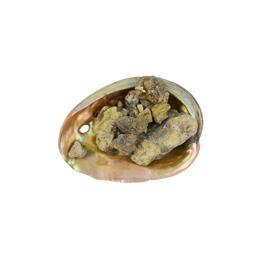Resina de copal gris