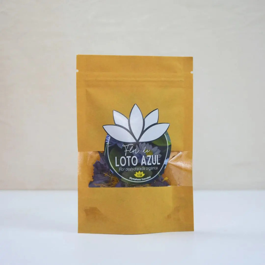 flor de loto azul