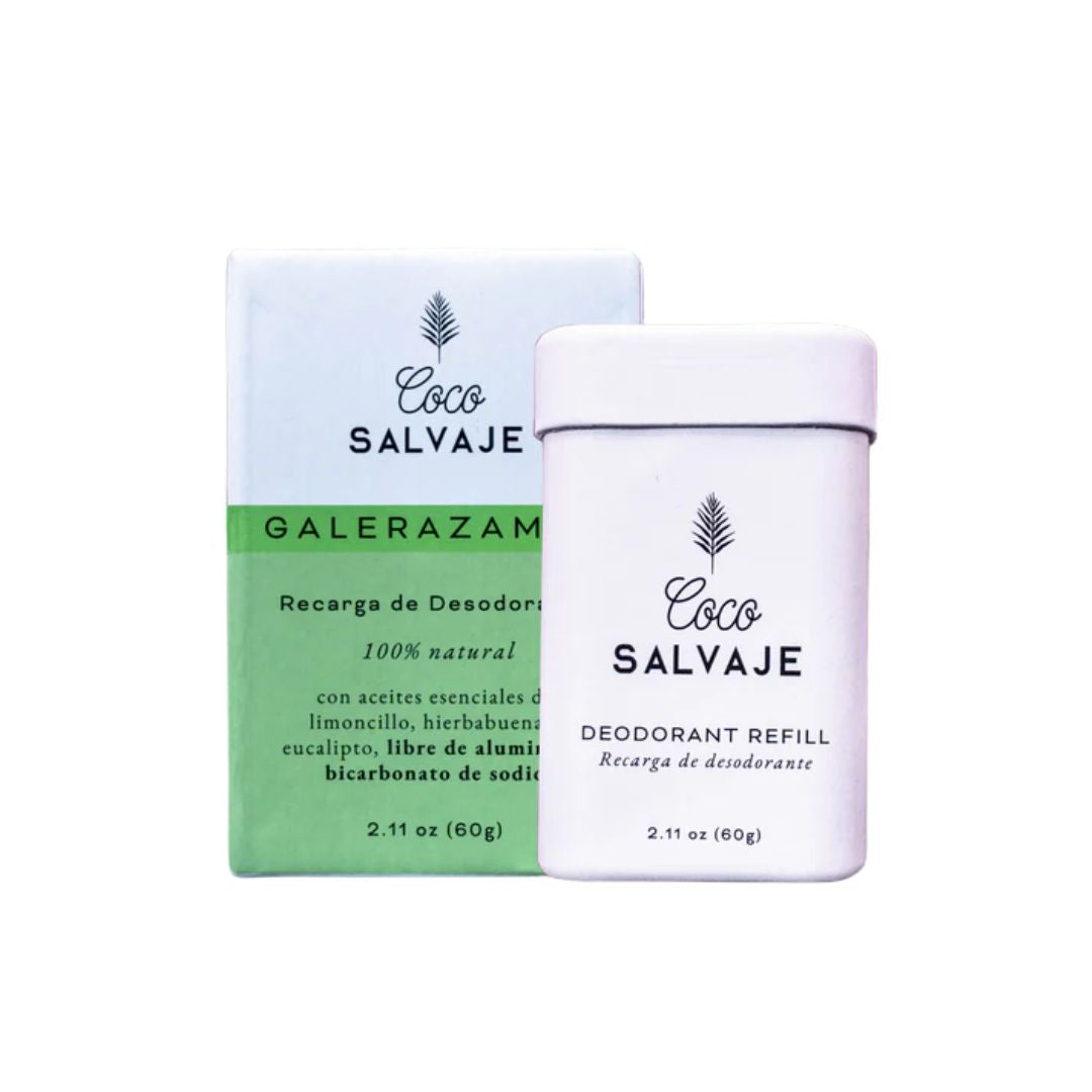 Desodorante natural Coco salvaje Galerazamba - Teraviva