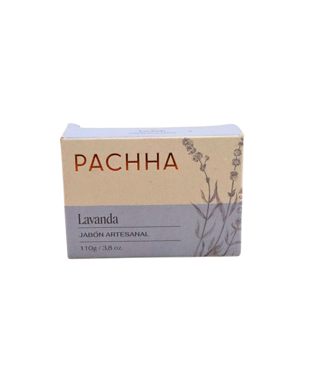 Jabón de lavanda relajante Pachha para calmar la piel