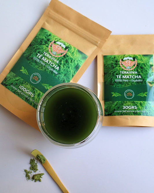 Cómo preparar té matcha con batidor - Teraviva Colombia
