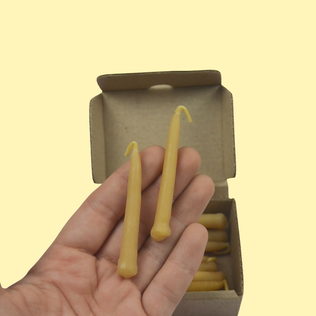 vela cumpleaños natural