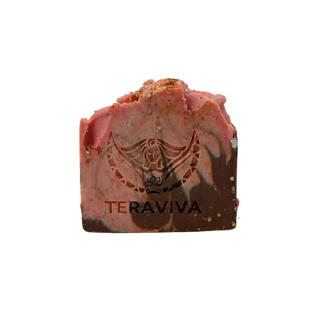 Jabon Artesanal Chocolate y Fresa - Teraviva