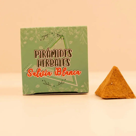 Piramides Incienso de Salvia Blanca - Teraviva