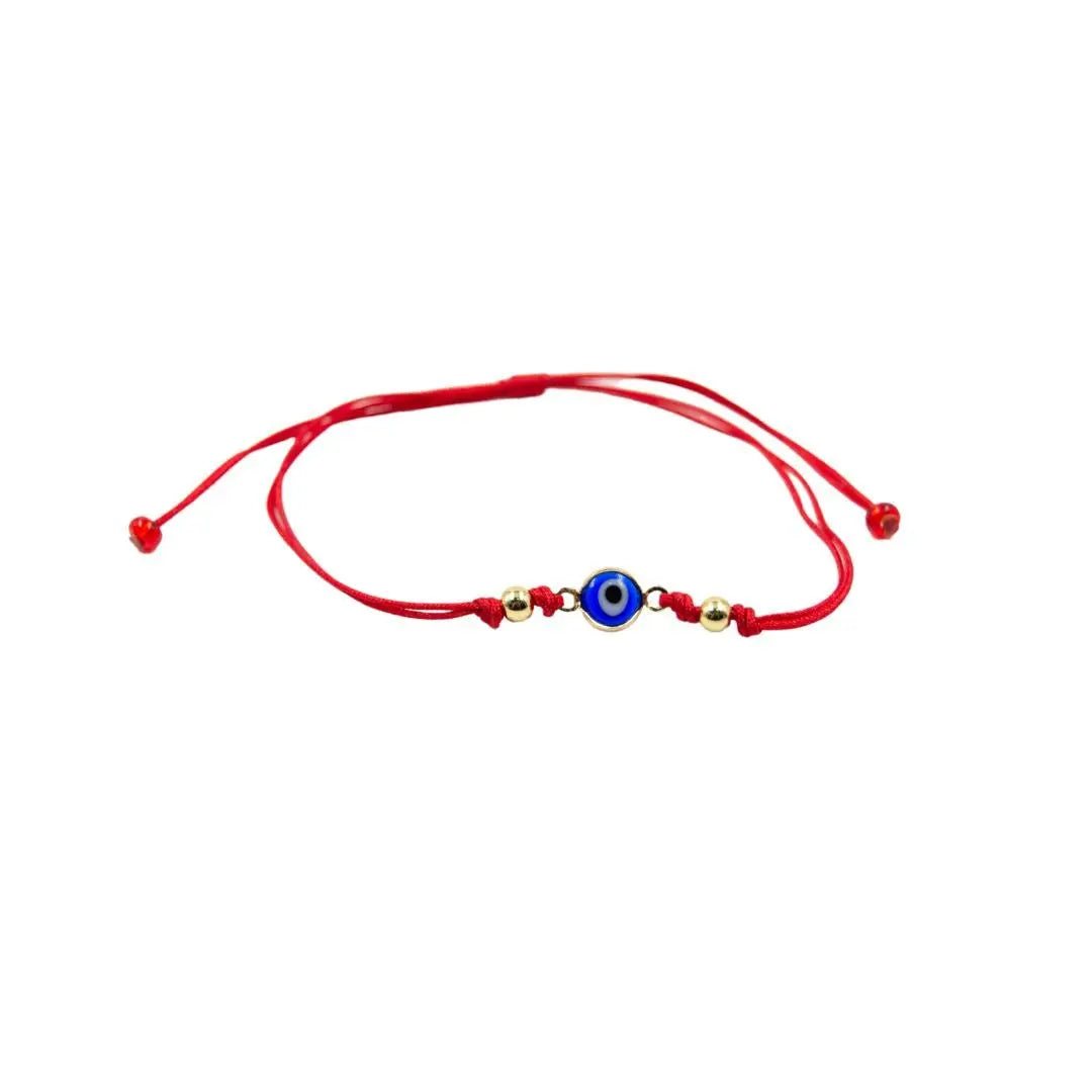 Pulsera hilo rojo con ojo turco - Teraviva