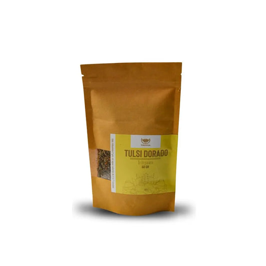 infusión de tulsi albahaca sagrada con especias orgánicas
