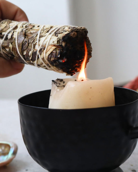 Cómo prender yerba santa con vela paso a paso