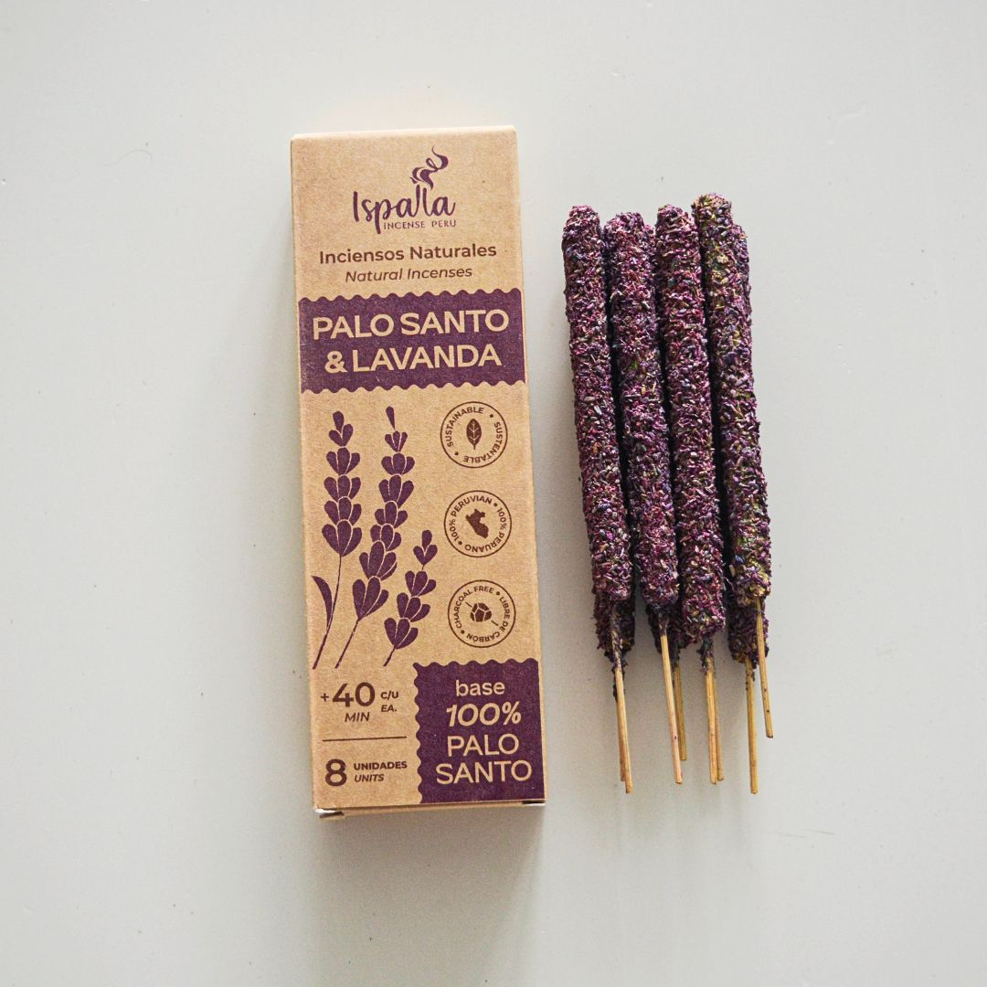 Incienso artesanal Lavanda palo santo
