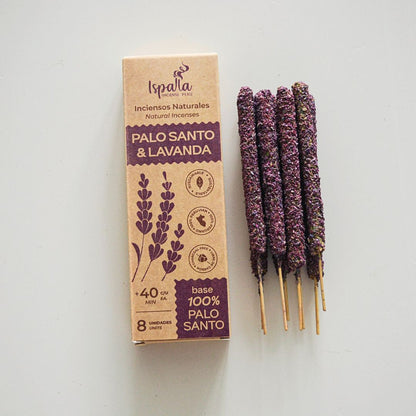 Incienso artesanal Lavanda palo santo