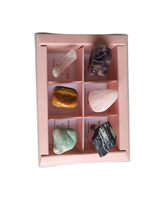 Kit de cristales para principiantes: 6 piedras basicas