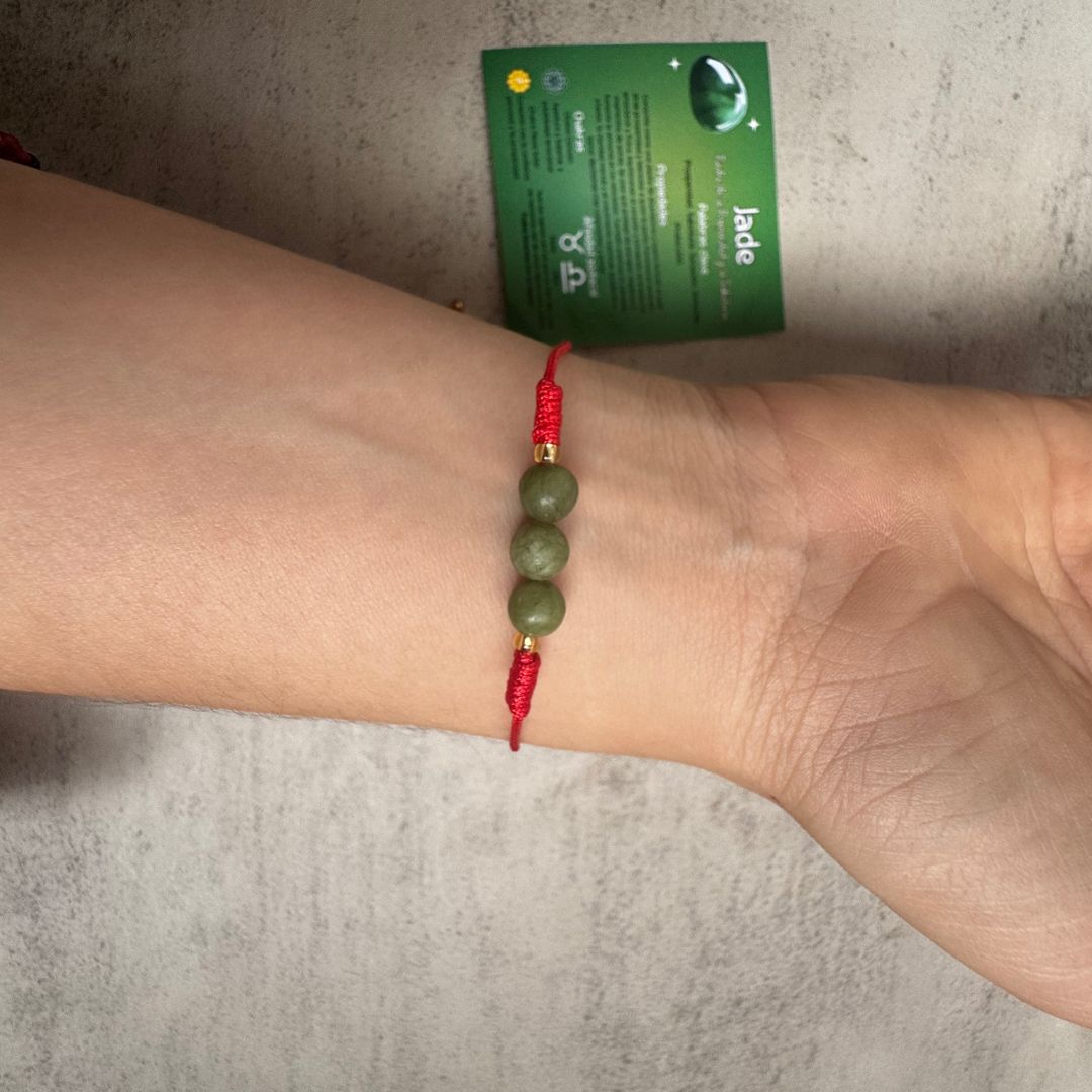 Pulsera de Jade Verde