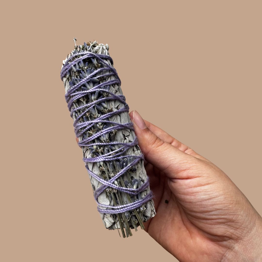 Ramilletes de salvia blanca para sahumar
