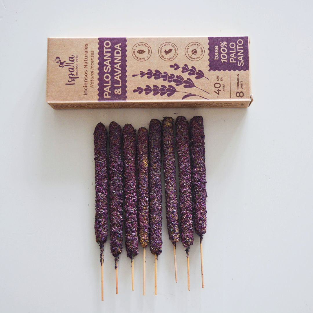 Incienso artesanal Lavanda palo santo