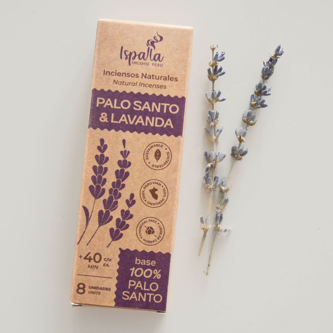 Incienso artesanal Lavanda palo santo