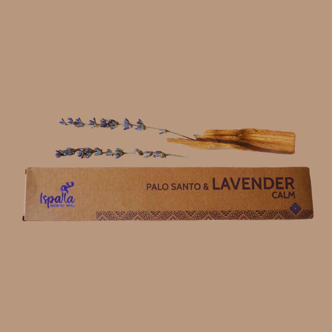 incienso artesanal lavanda palo santo