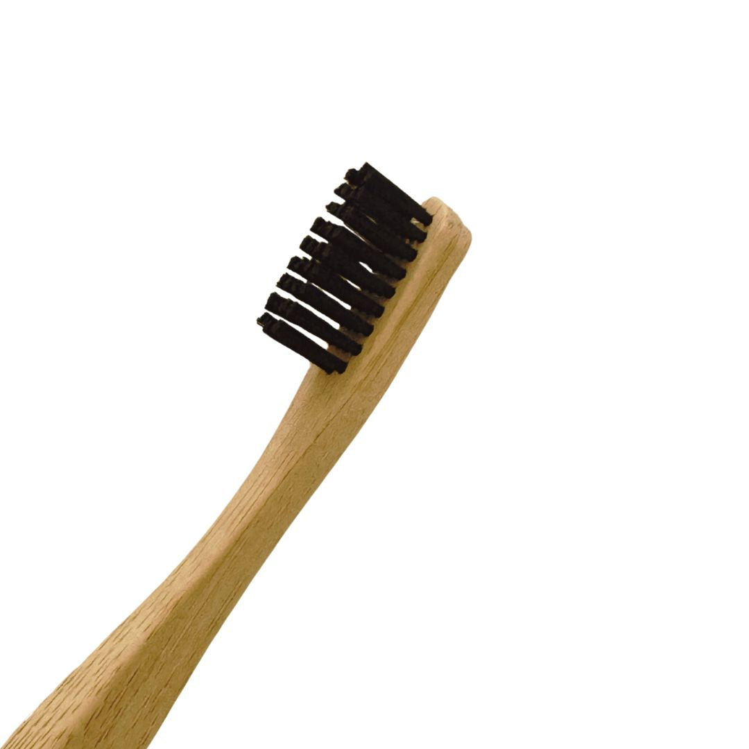 Cepillo de dientes en bambú cerda media suave - Teraviva