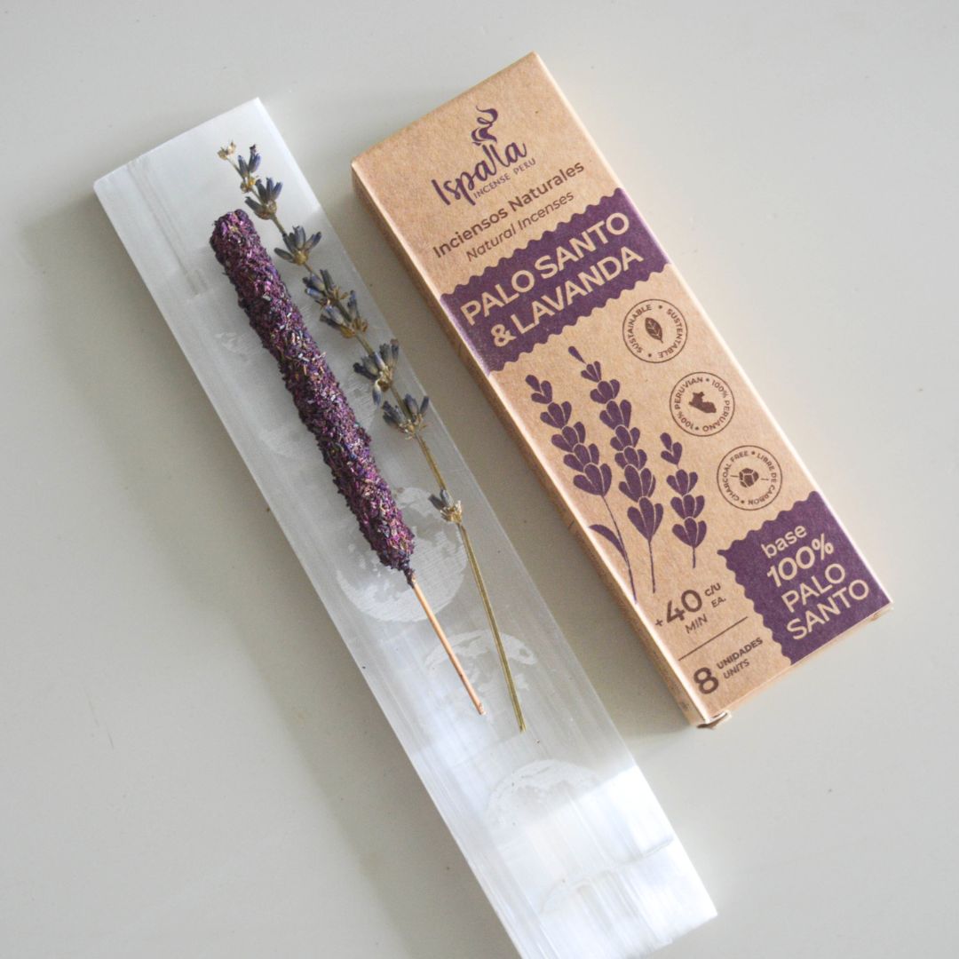 Incienso artesanal Lavanda palo santo