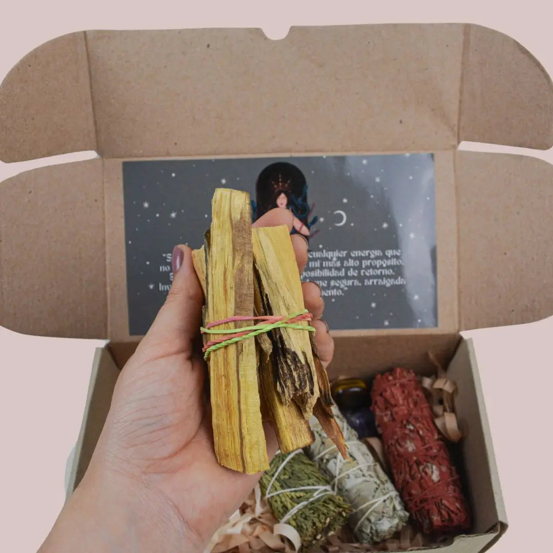 kit con palo santo