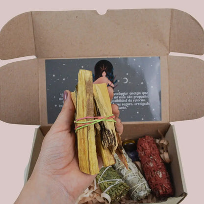 kit con palo santo