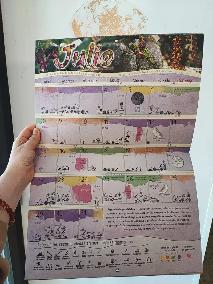 Calendario Lunar Caminando con la Luna