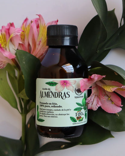 aceite de almendras para masajes corporales