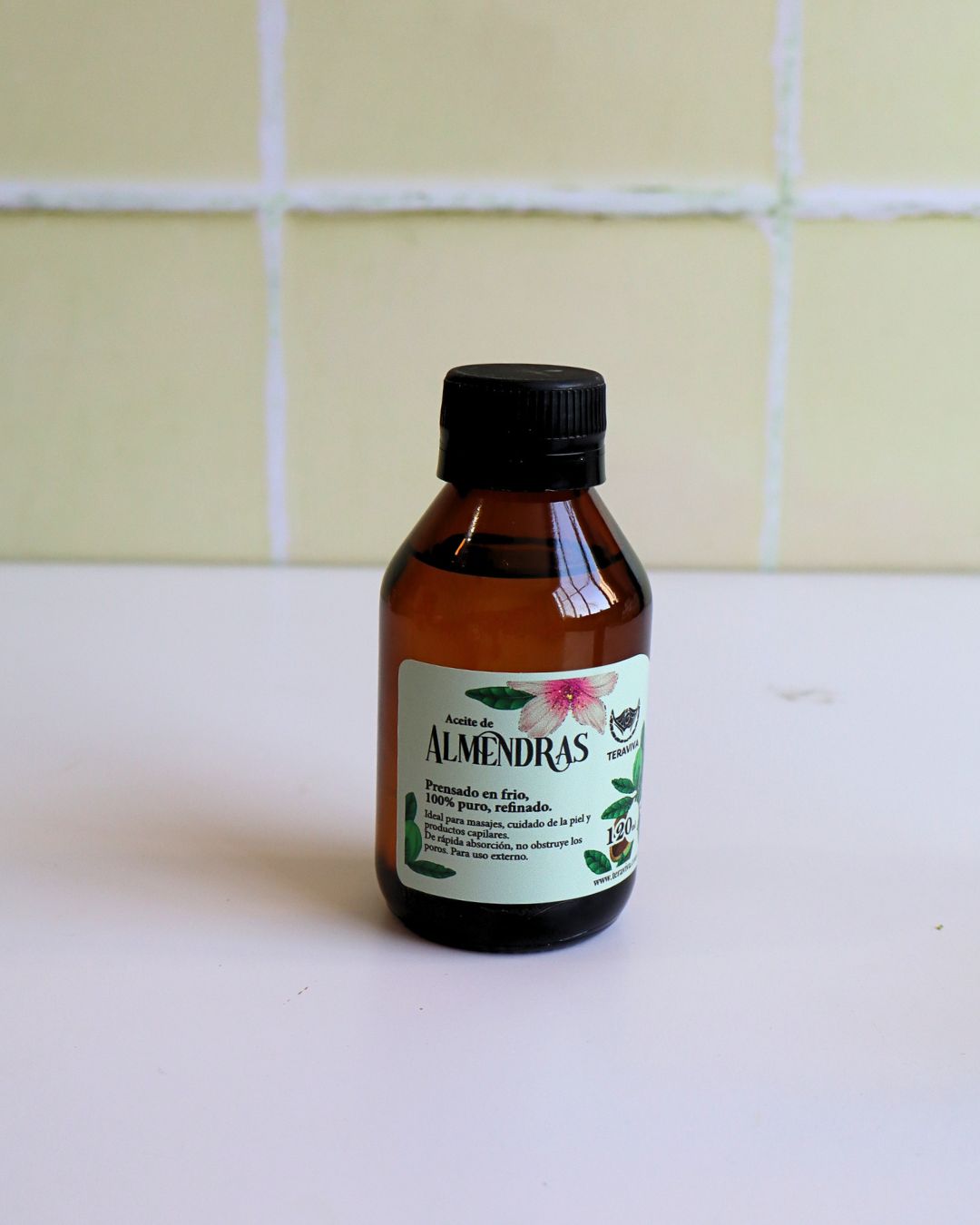 aceite de almendras puro 120ml teraviva