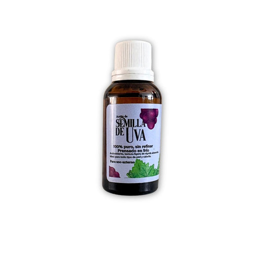 Aceite de semilla de uva sin refinar 30ml Colombia