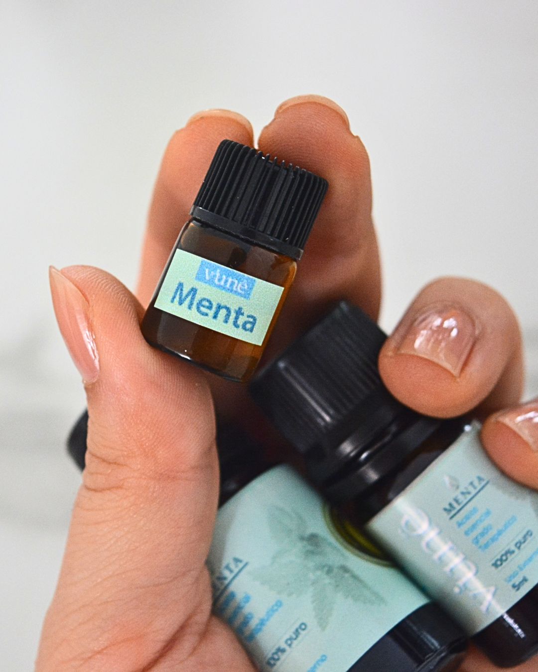 Aceite esencial de menta 100% puro Vuné