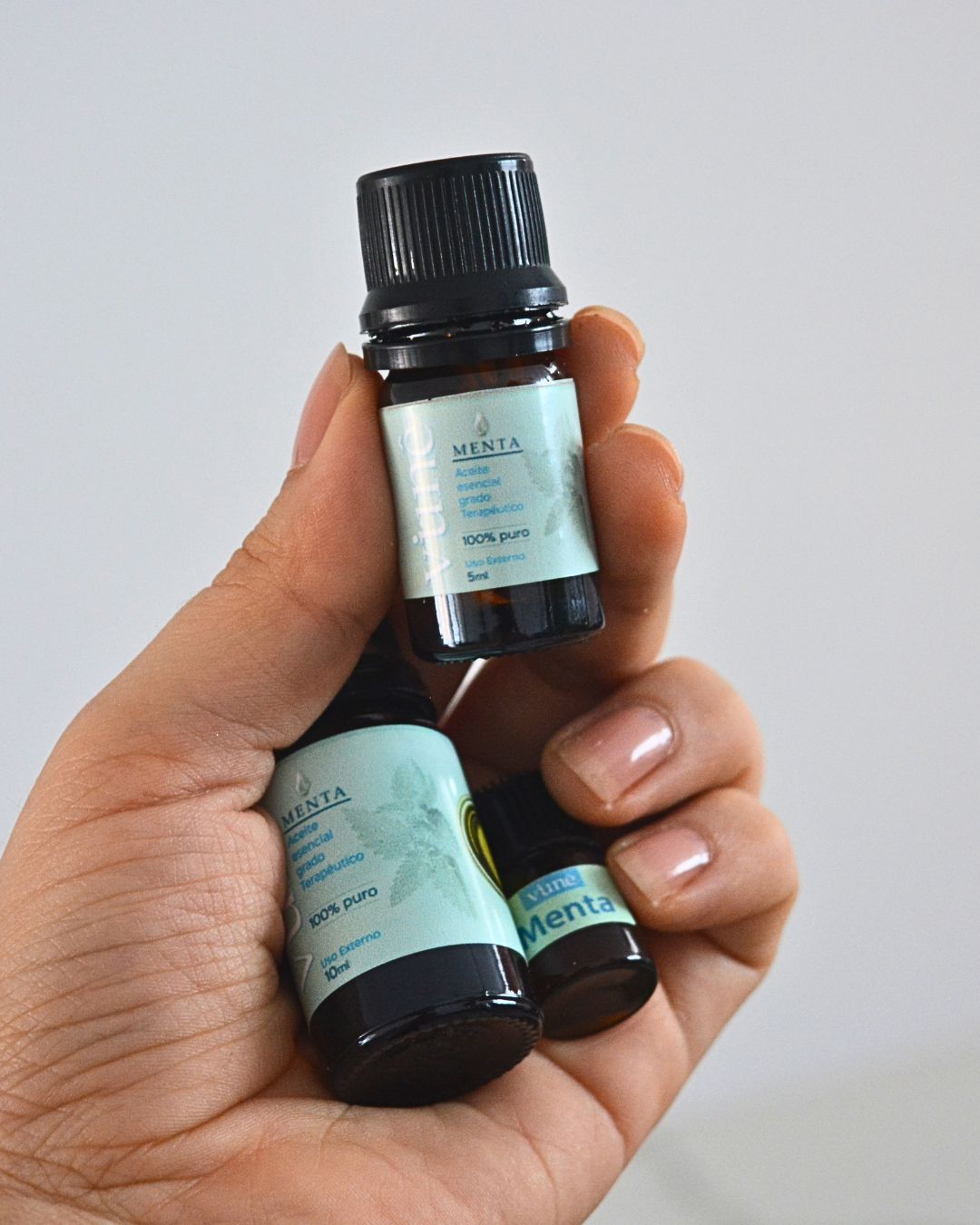 Aceite esencial de menta 100% puro Vuné