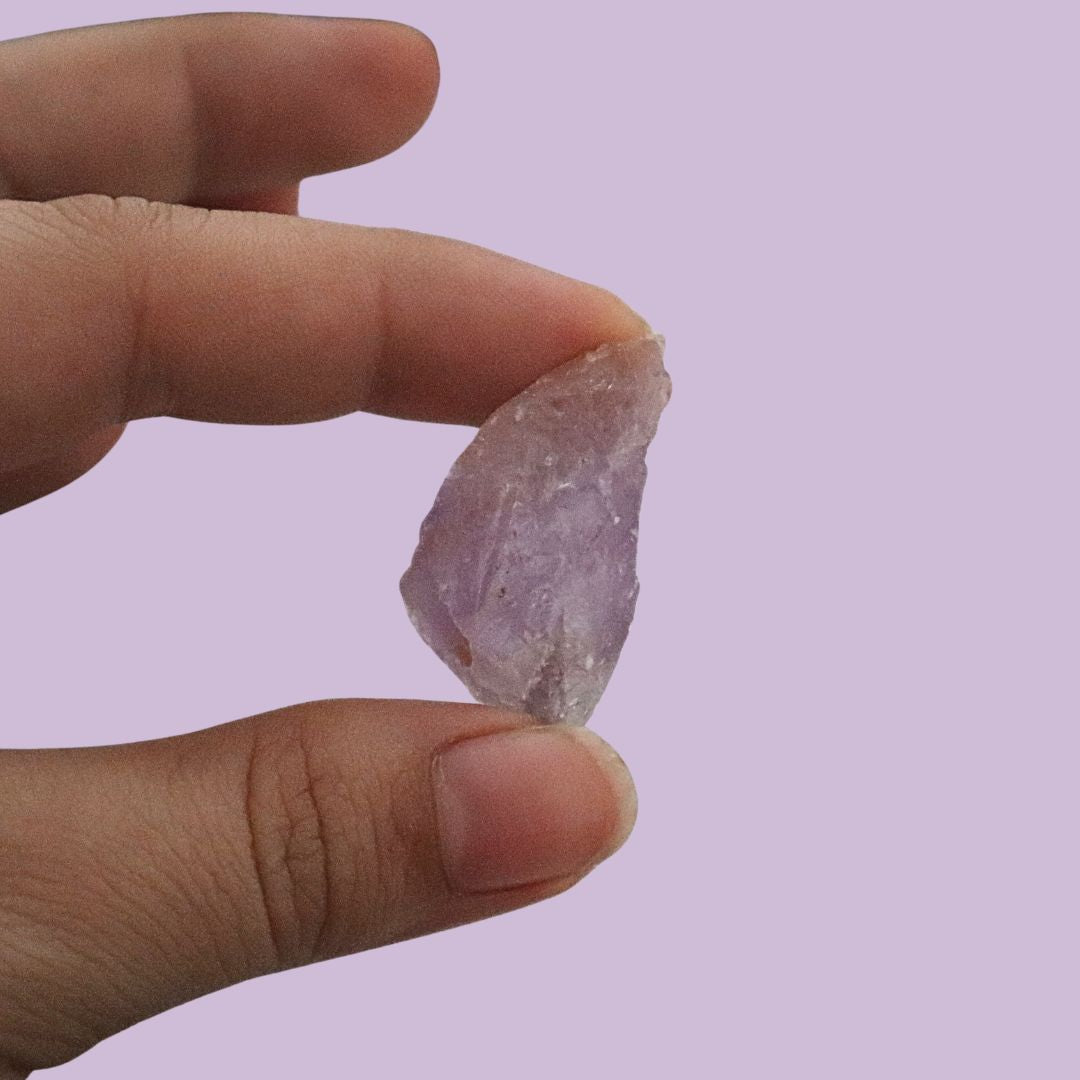 Piedra amatista natural