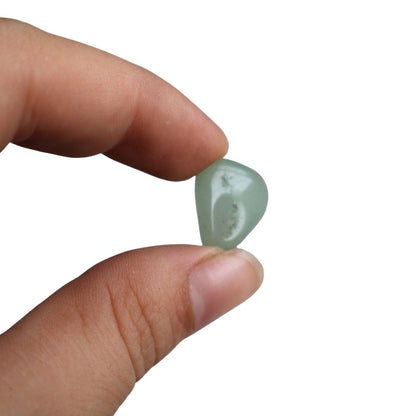 Aventurina verde piedra natural, cristal de la abundancia