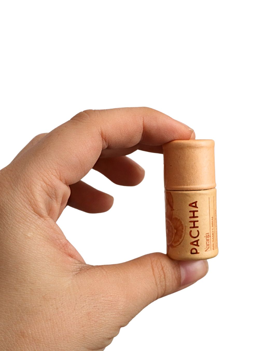 Bálsamo labial de naranja Pachha con vitamina E