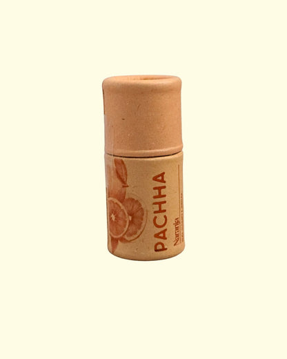 Bálsamo labial de naranja Pachha con vitamina E