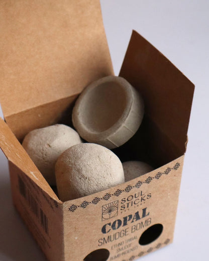 Bolitas de copal para sahumar sin carbón