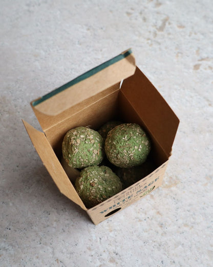 Bolitas de salvia blanca para sahumar sin carbón