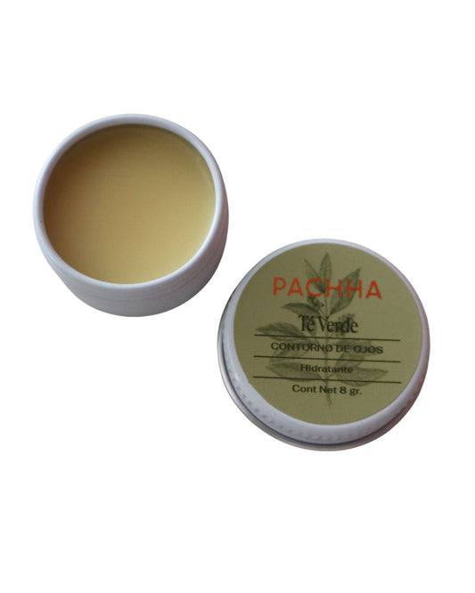 Contorno de ojos natural de té verde