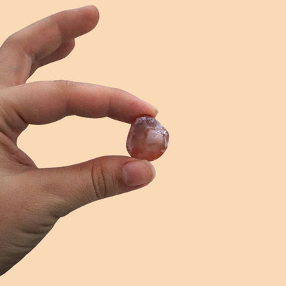 Cornalina naranja piedra natural para el chakra sacro