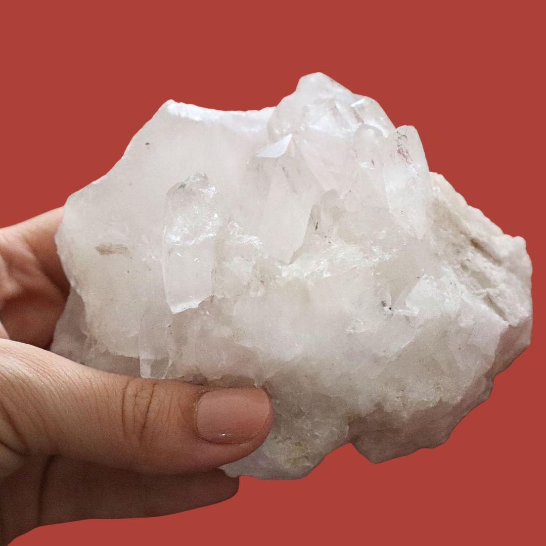 Punta de cuarzo cristal amplificador de energía