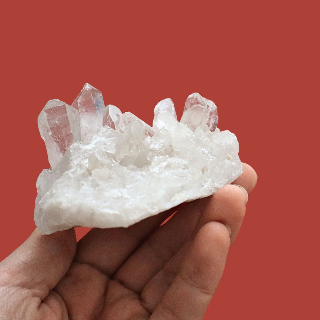 Cuarzo cristal piedra de claridad mental