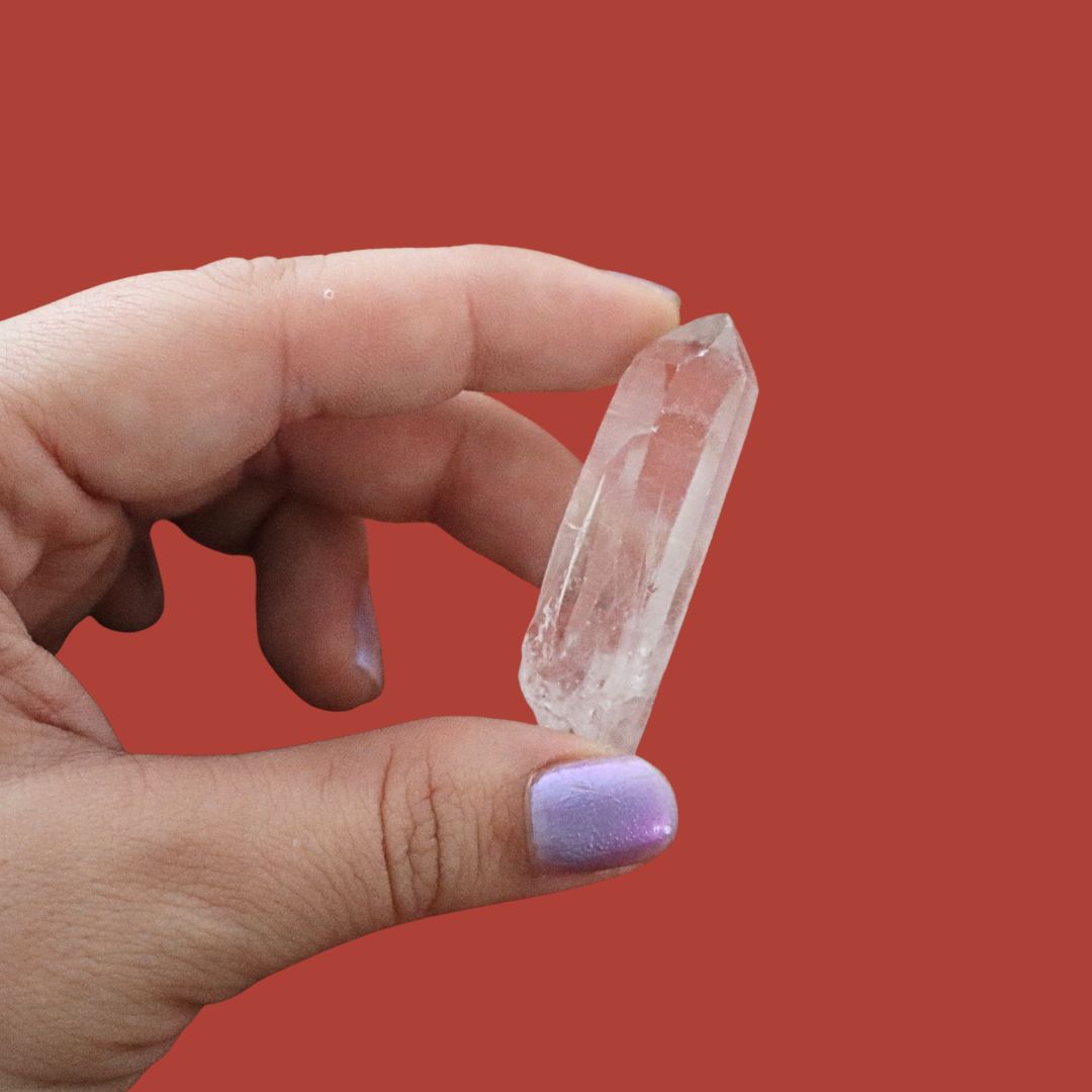 Cuarzo cristal piedra amplificadora de energía
