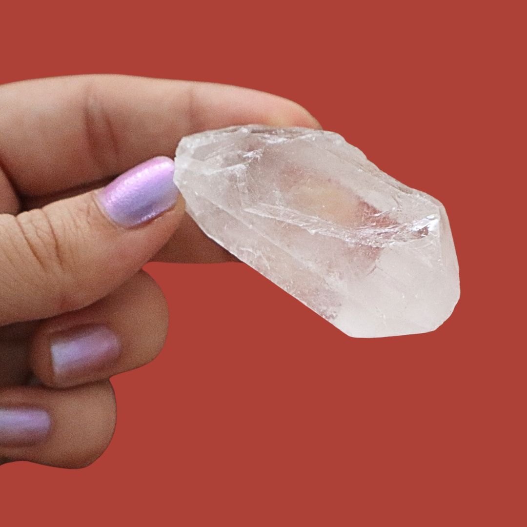 Cuarzo cristal piedra amplificadora de energía