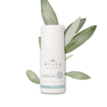Desodorante de alumbre con salvia y laurel ingredientes naturales